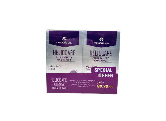 Heliocare Duo Offer Purewhite Radiance Max 240 Oral Capsules